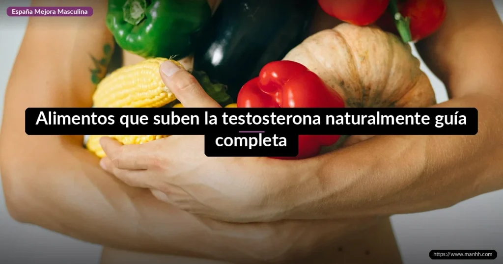 Alimentos que suben la testosterona naturalmente: guía completa 1 Alimentos que suben la testosterona naturalmente guía completa