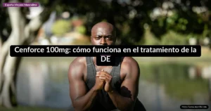 Cenforce 100mg: cómo funciona en el tratamiento de la DE