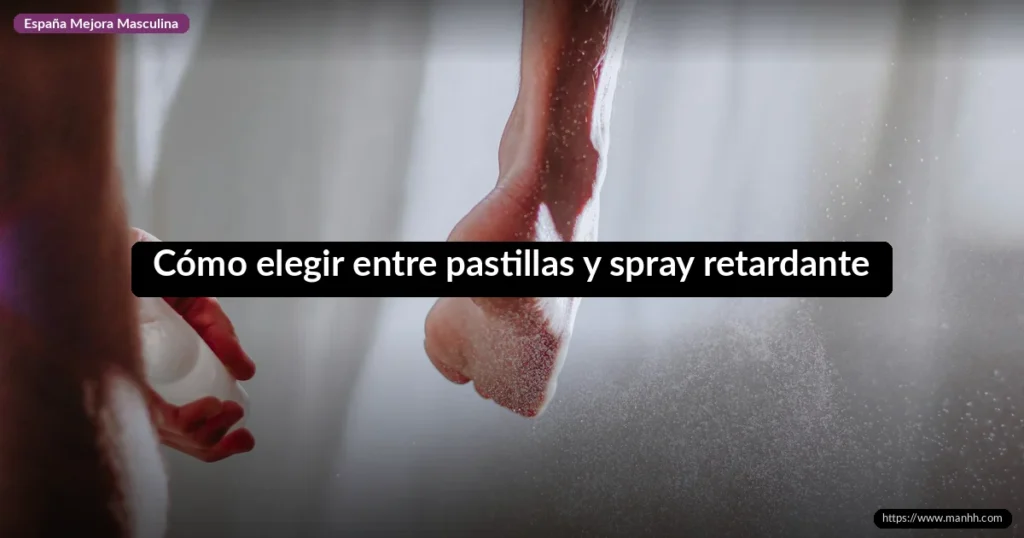 Cómo elegir entre pastillas y spray retardante