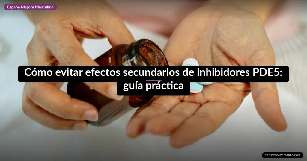 Cómo evitar efectos secundarios de inhibidores PDE5: guía práctica para hombres en España 1 Cómo evitar efectos secundarios de inhibidores PDE5: guía práctica