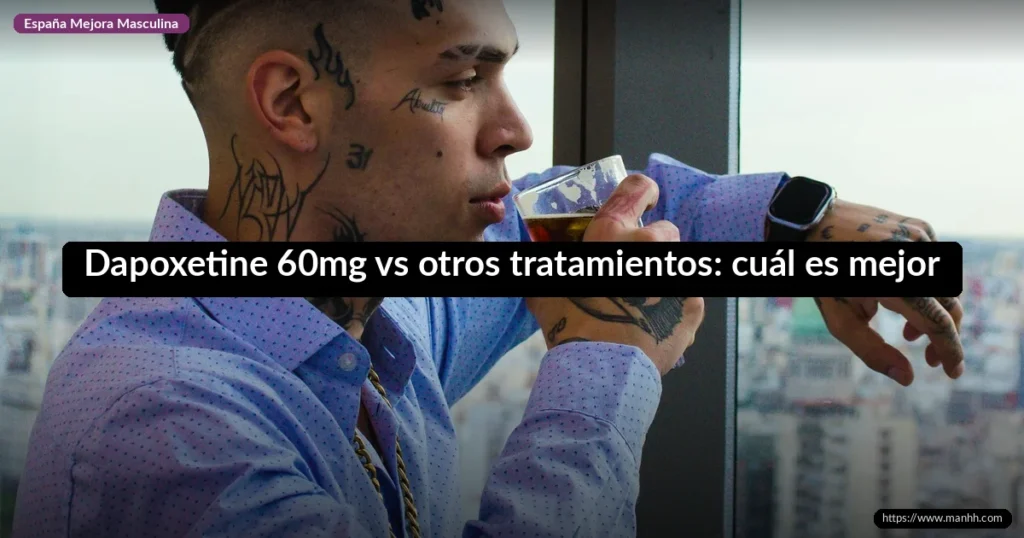 Dapoxetine 60mg vs otros tratamientos: cuál es mejor