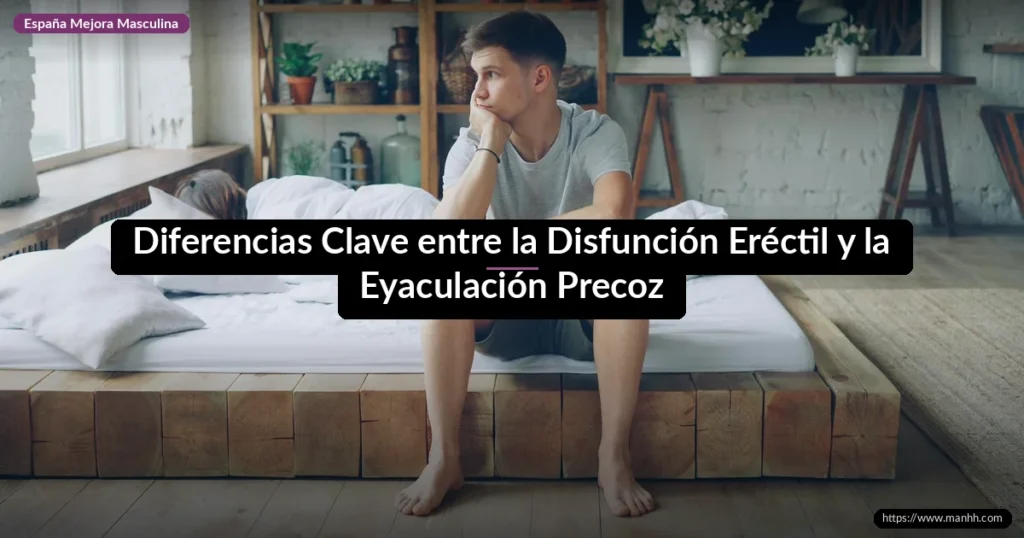 Diferencias Clave entre la Disfunción Eréctil y la Eyaculación Precoz