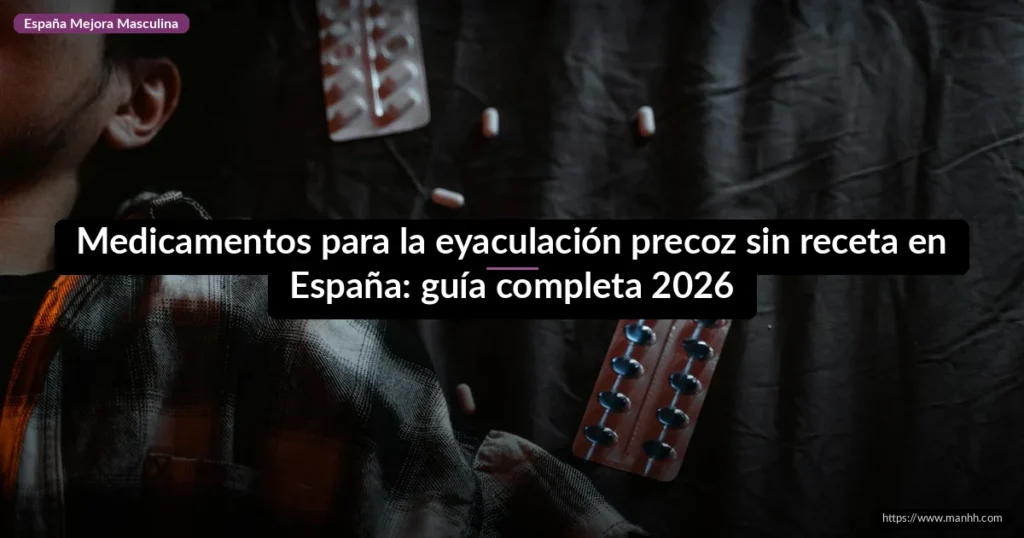Medicamentos para la eyaculación precoz sin receta en España: guía completa 2026
