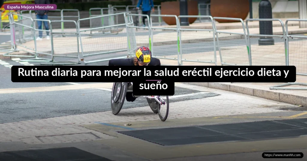 Rutina diaria para mejorar la salud eréctil: ejercicio, dieta y sueño 1 Rutina diaria para mejorar la salud eréctil ejercicio dieta y sueño