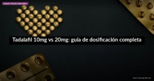 Tadalafil 10mg vs 20mg: guía de dosificación completa