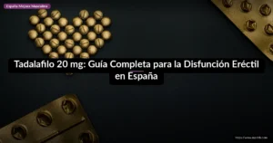 Tadalafilo 20 mg: Guía Completa para la Disfunción Eréctil en España