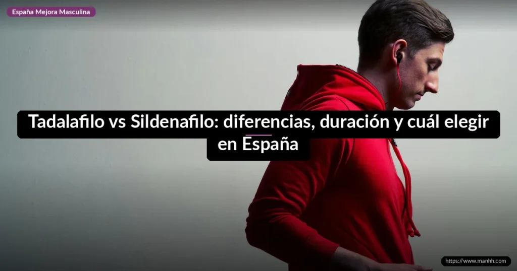 Tadalafilo vs Sildenafilo: diferencias, duración y cuál elegir en España 1 Tadalafilo vs Sildenafilo: diferencias, duración y cuál elegir en España