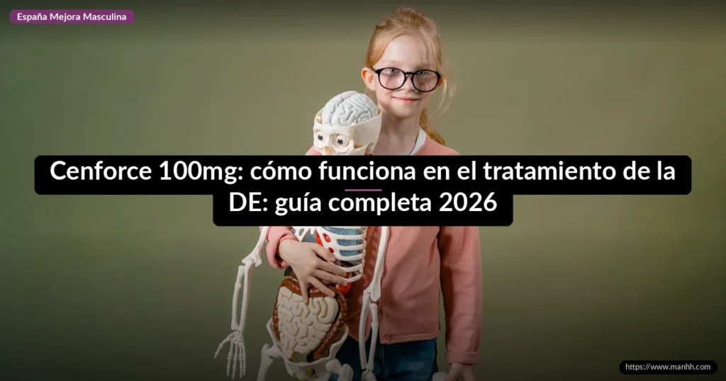 Cenforce 100mg: cómo funciona en el tratamiento de la DE: guía completa 2026