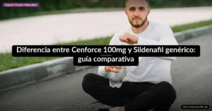 Diferencia entre Cenforce 100mg y Sildenafil genérico: guía comparativa