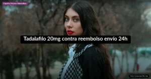 Tadalafilo 20mg contra reembolso envío 24h