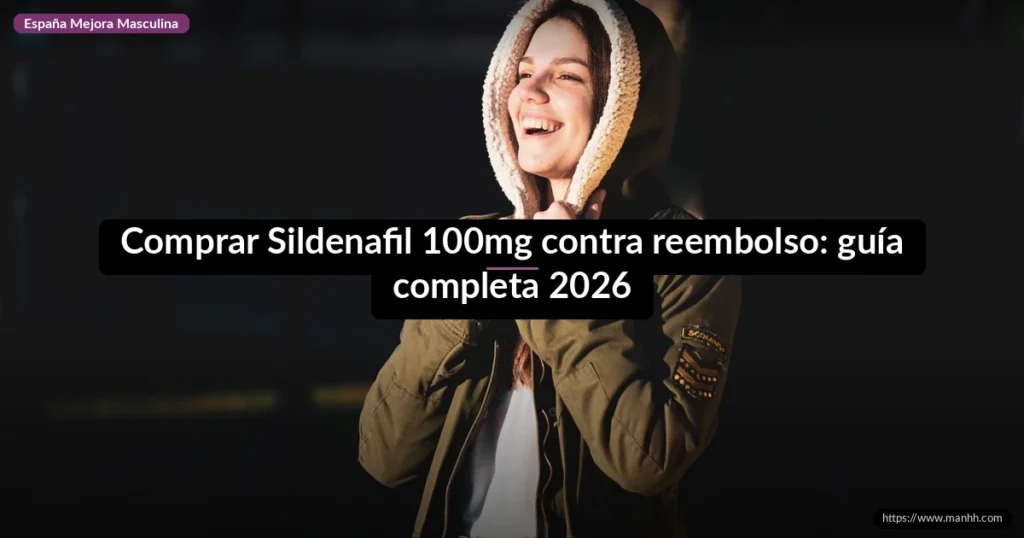 Comprar Sildenafil 100mg contra reembolso: guía completa 2026 1 Comprar Sildenafil 100mg contra reembolso: guía completa 2026