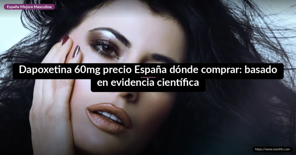Dapoxetina 60mg precio España dónde comprar: basado en evidencia científica
