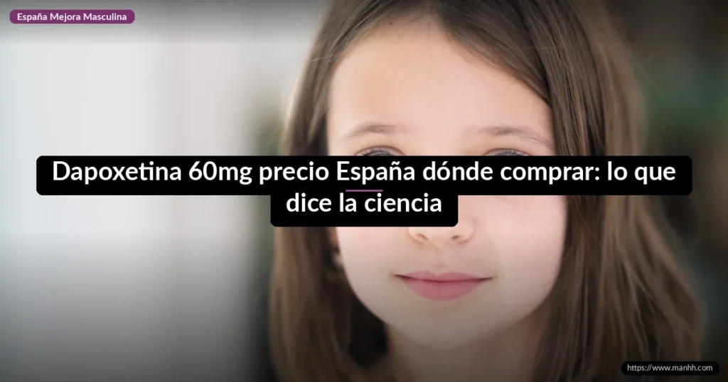 Dapoxetina 60mg precio España dónde comprar: lo que dice la ciencia 1 Dapoxetina 60mg precio España dónde comprar: lo que dice la ciencia