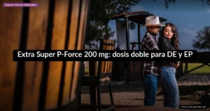 Extra Super P-Force 200 mg: dosis doble para DE y EP