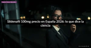 Sildenafil 100mg precio en España 2026: lo que dice la ciencia