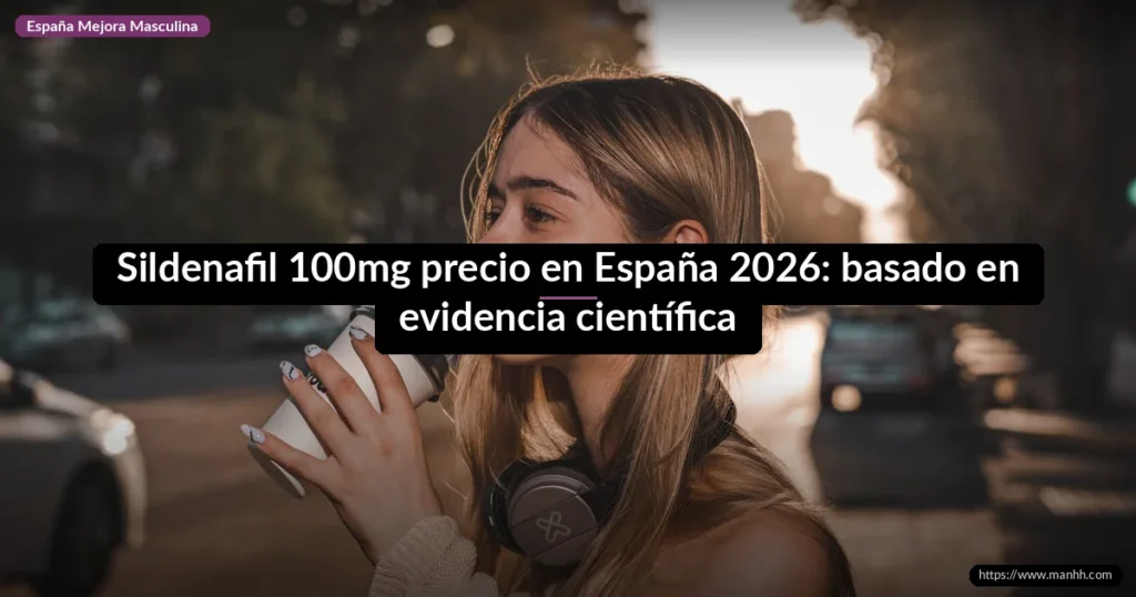 Sildenafil 100mg precio en España 2026: basado en evidencia científica
