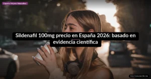 Sildenafil 100mg precio en España 2026: basado en evidencia científica