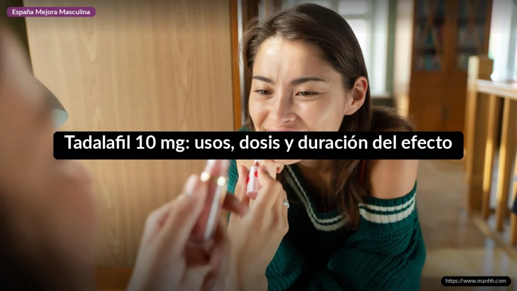 Tadalafilo 10 mg: usos, dosis y cuánto dura su efecto 1 Tadalafil 10 mg: usos, dosis y duración del efecto