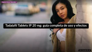 Tadalafil Tablets IP 20 mg: guía completa de uso y efectos