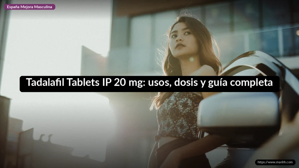 Tadalafil 20 mg: usos, dosis y guía completa de toma 1 Tadalafil Tablets IP 20 mg: usos, dosis y guía completa